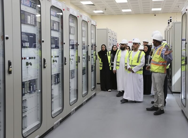 Yousif Ahmed Al Ali, CEO of EtihadWE, inaugurates new facilities, supporting growth in the Northern Emirates