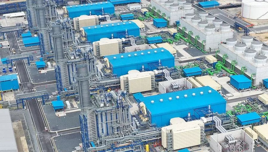 The full commercial operation of the CCGT plant by Mitsubishi Power commenced on October 1, 2024.
